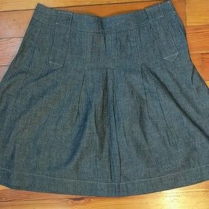 Denim J Crew Skirt